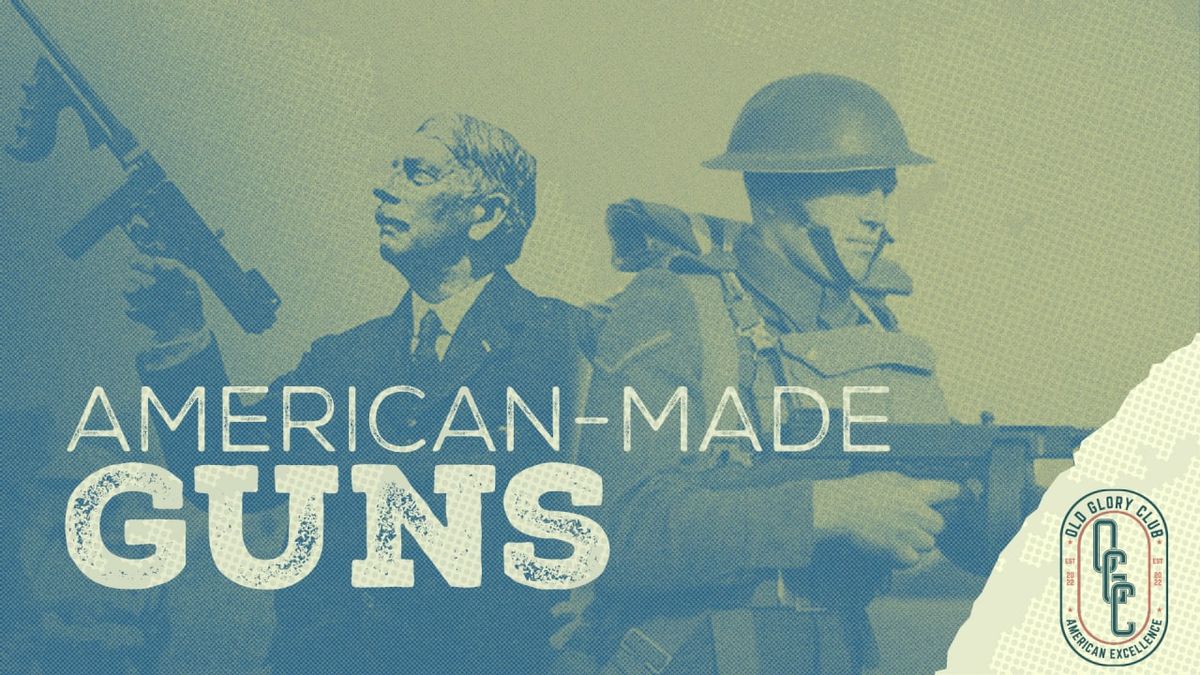 What’s the Most Iconic American-Made Gun? Podcast Appearance (Free) On Old Glory Club With Pete Quinones