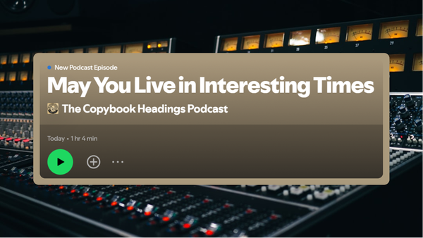 Guest Appearance: Copybook Headings Podcast